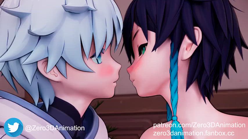 animation femboy gay handjob twink yaoi clip