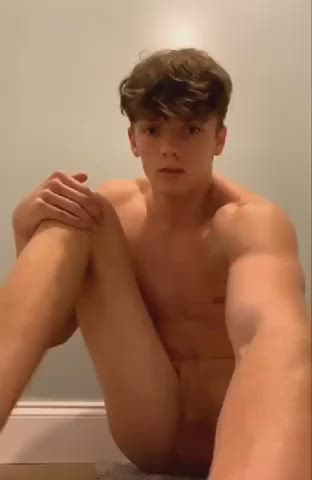 Twunky LilBro Teen Big Uncut Self Facial