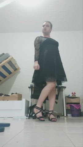 Femboy Goth Sissy clip