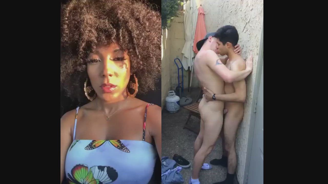BabeCock Gay Kissing clip