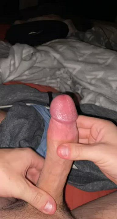 Having two hands on my cock is my favorite