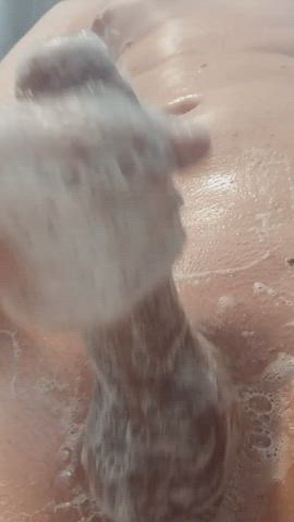 big dick creamy cumshot shower soapy clip