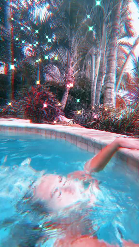Jordan Bush Coming out of a pool and jiggling her ass