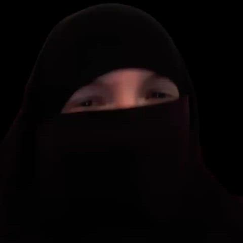 cumshot hijab muslim white girl clip