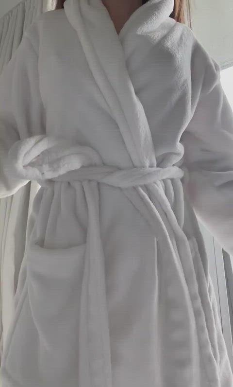naked towel undressing clip