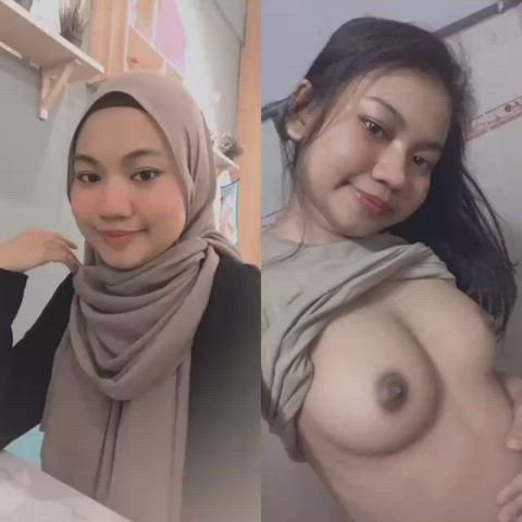 big tits hijab malaysian muslim tits clip