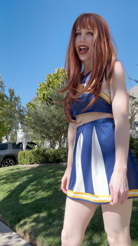 I want to be known as a silly and sexy cosplay redhead here