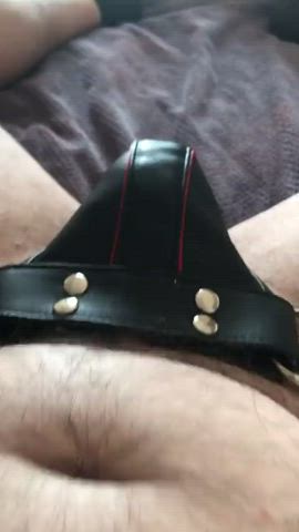 big dick gay leather clip