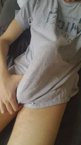 Nice day to have my cock out next to the open window. (20)