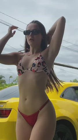 My friend sexy bikini