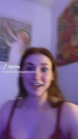 non-nude tiktok tits clip