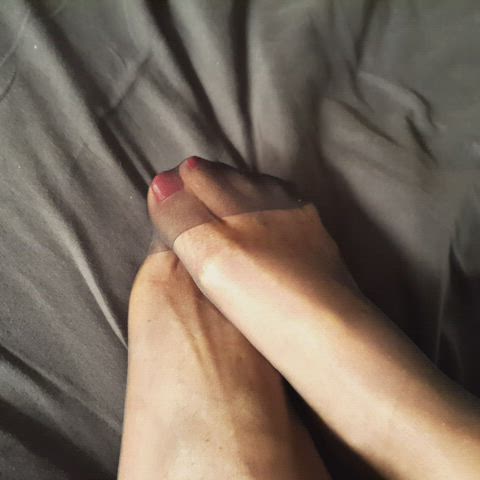 feet feet fetish nylons toes clip