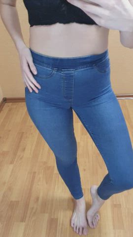 Jeans cameltoe