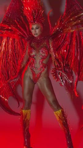 asian brazilian bubble butt celebrity costume heels milf clip