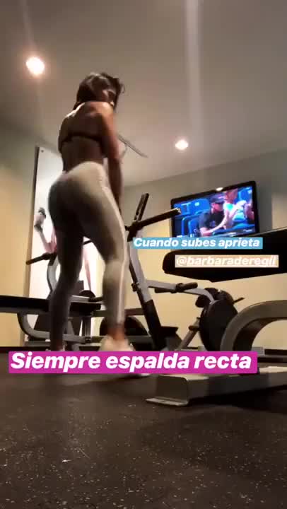 Barbara De Regil Culazo En Gym