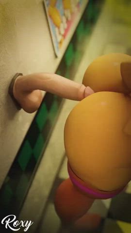 3d animation big ass hentai huge dildo sex toy thighs clip