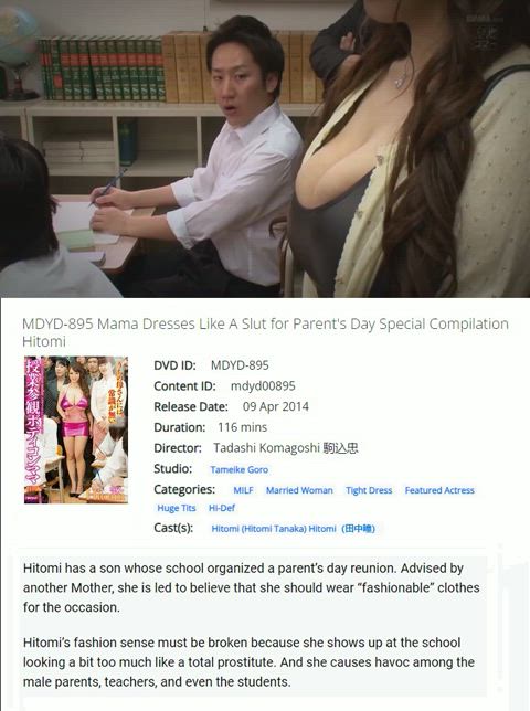 caption cleavage cuckold hitomi tanaka huge tits jav japanese mom student clip