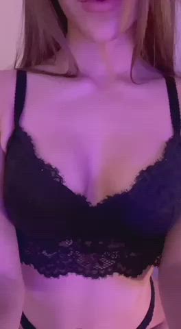 18 Years Old Cute Lingerie Tease Teen clip