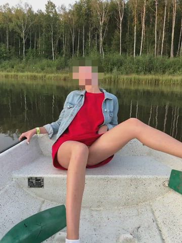 Boat Exhibitionism Flashing Outdoor Public Pussy clip