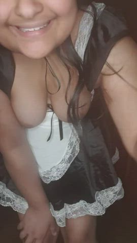 Do you like your personal British Indian 5ft maid? [F]19