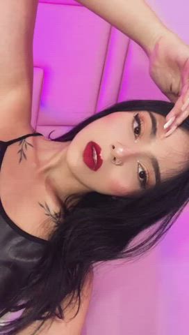 latina model seduction sensual smile teen teens webcam clip