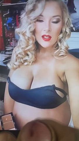 Pregnant Lacey Evans made me squirt my load over her. Pregnant Lacey is the best