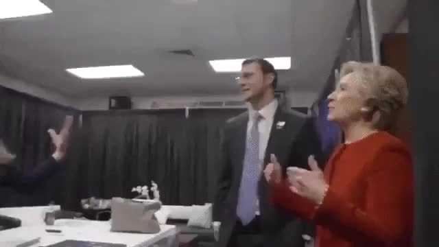 Video shows Hillary and Bill Clinton premature celebration