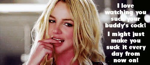 Britney Spears Caption Celebrity Dirty Talk clip