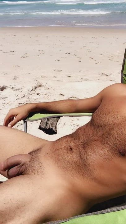 Beach Nudist Public clip