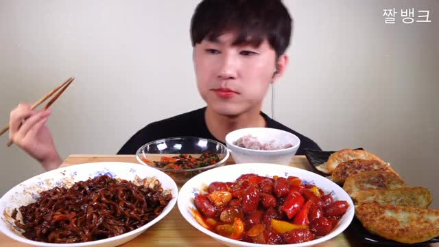 동구_쏘야볶음 & 짜장라면 먹방(feat 군만두) 먹방-5