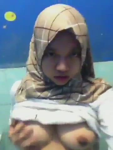 Asian Hijab Indonesian Malaysian Nude Solo Teen clip