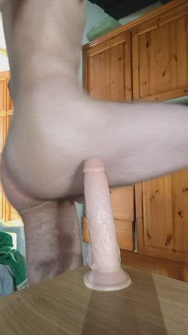 anal ass dildo riding skinny solo teen twink clip