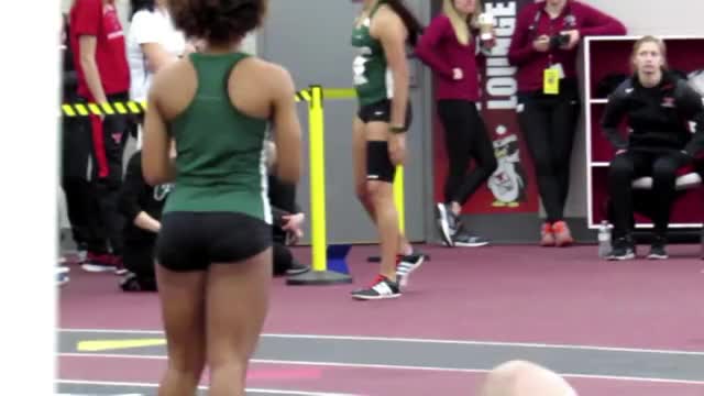 THICK & YOUNG CLEVELAND STATE NCAA HIGH JUMPER #1