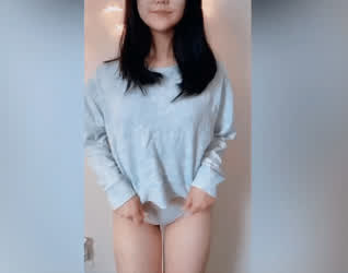 Asian Bouncing Tits Cute clip