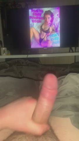 [kik willgoon4you] pumping my cock while my balls are churning, feed me and I’ll