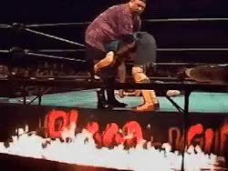 Dudley Boyz Fire Table