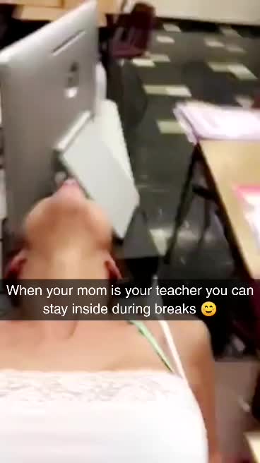 When mom is your teacher