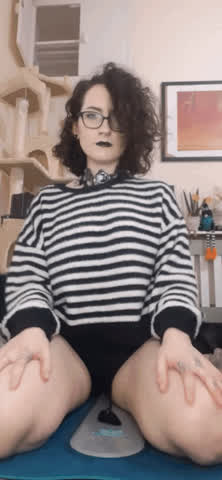 Amateur Big Tits Dildo Goth Homemade Petite Riding Teen TikTok Porn GIF by twitchxxx