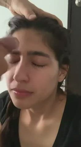 cumshot facial latina pov clip