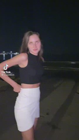 Beach Panties Teen TikTok clip