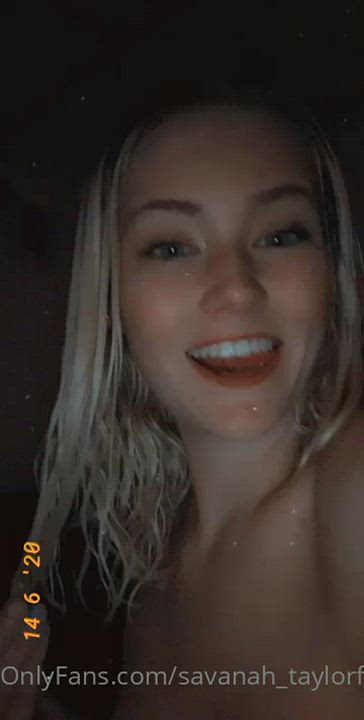Blonde Cute Teen clip