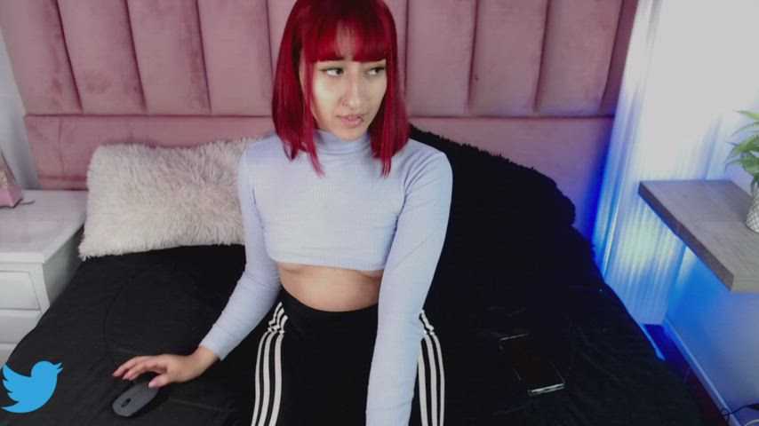 big ass camsoda latina model piercing redhead small tits webcam clip