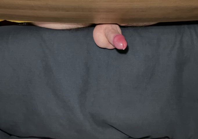 No hands needed. Prostate orgasm from massager