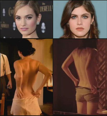 Booty Battle 3: Lily James vs Alexandra Daddario