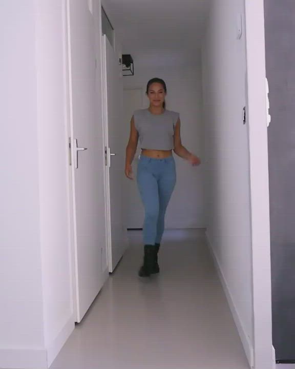 Booty Jeans Model clip