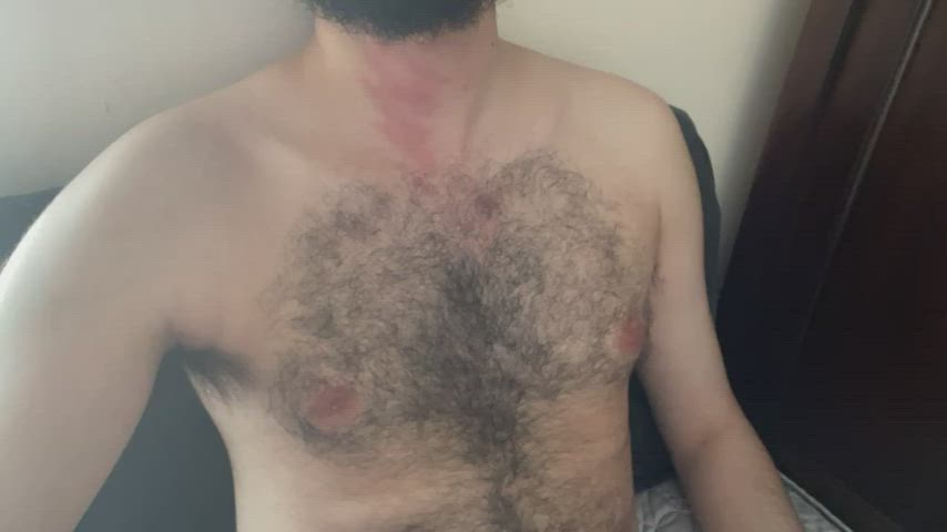 my hairy chest, musky bush, and bouncing balls