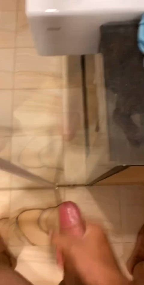 cum cumshot gay mirror sexy clip