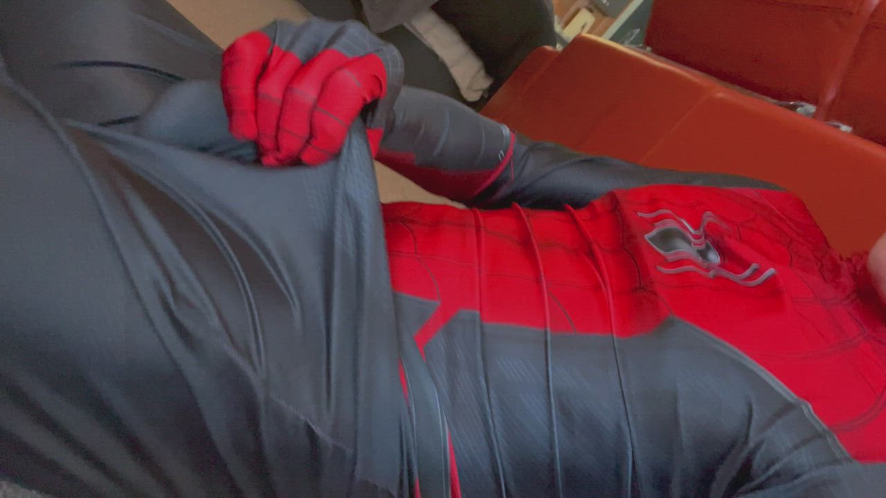 Making a big mess of my suit...