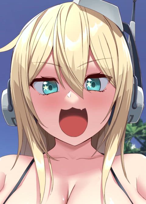 accidental animation anime beach big nipples big tits blonde embarrassed hentai rule34