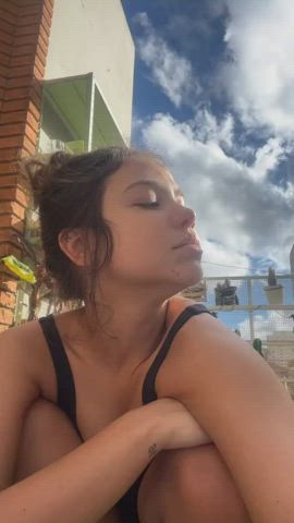 bikini brazilian brunette clip
